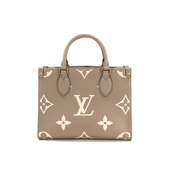 Louis Vuitton Bicolor Monogram Emplant Onthego PM Tourtrail Claim Crème - Picture 2 of 8